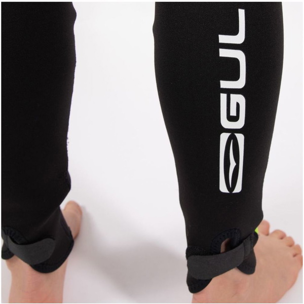 2026 Gul Junior Response 3/2mm Flatlock Back Zip Våddragt RE1322-C1 - Black / Contour Camo